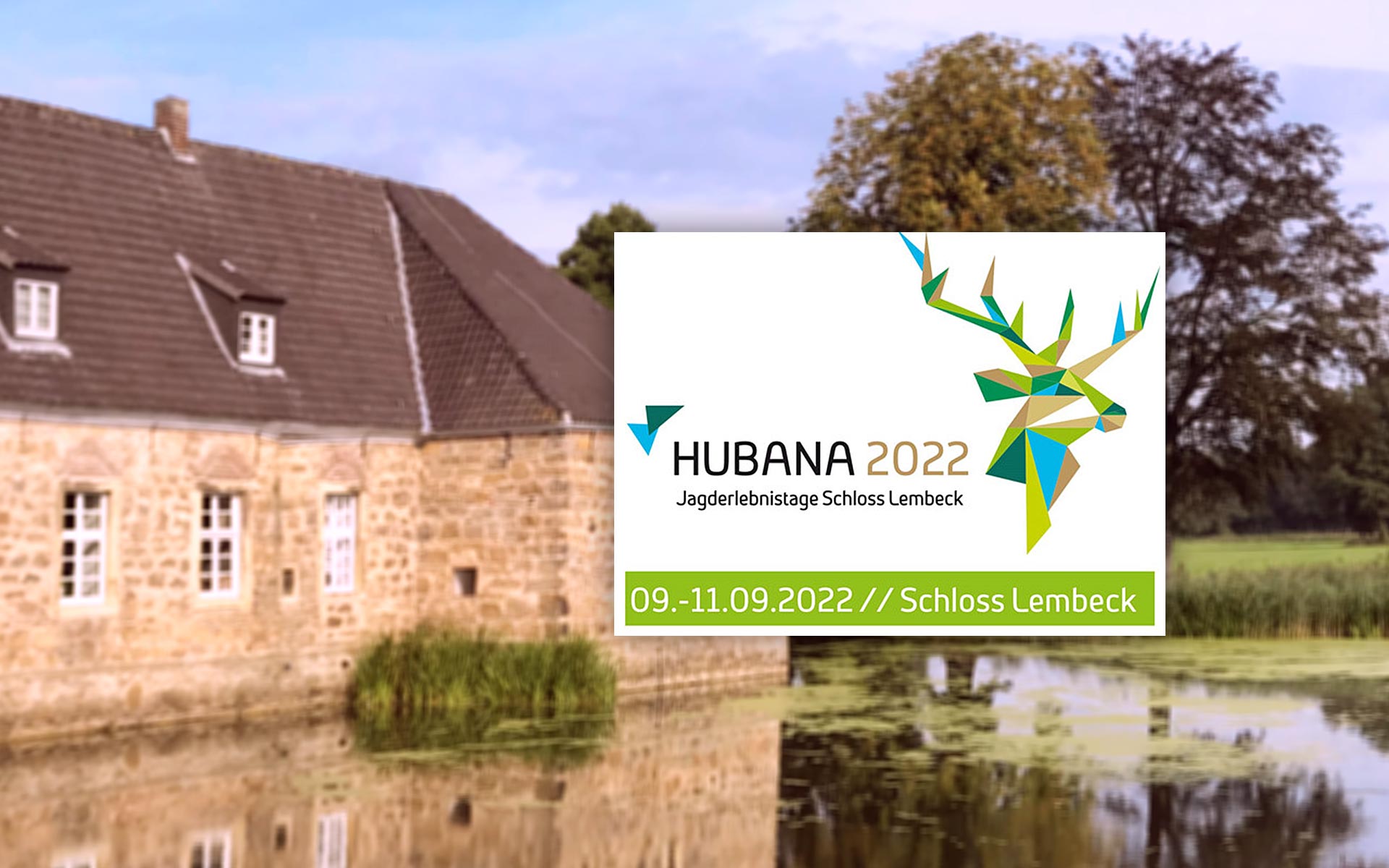 event hubana jagdmesse 2022 wasserschloss lembeck dorsten