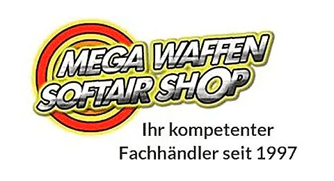 logo mega waffen softair shop
